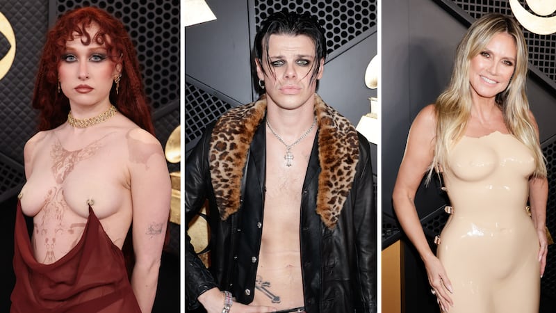 Chappell Roan, Yungblud and Heidi Klum at the Grammys.