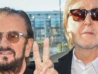 Sir Ringo Starr and Sir Paul McCartney.