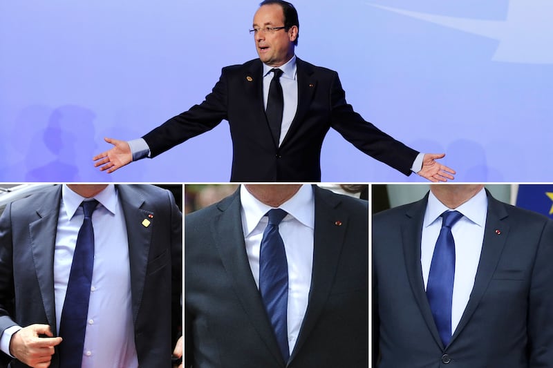 articles/2012/11/10/french-president-francois-hollande-s-inability-to-tie-a-necktie-earns-france-s-scorn/francois-hollande-ties-tease_zvublc