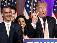 Former President Donald Trump and Corey Lewandowski