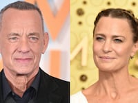 Tom Hanks and Robin Wright.