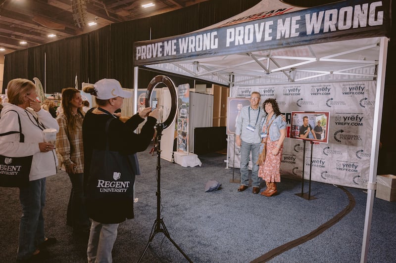 Attendees at TPUSA AmericFest