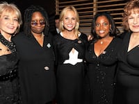 Barbara Walters, Whoopi Goldberg, Elizabeth Hasselbeck, Sherri Shepherd and Joy Behar attends the Time's 100 Most Influential People in the World Gala at Rose Hall - Jazz at Lincoln Center on May 5, 2009 in New York City.