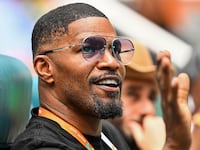 Actor Jamie Foxx attends the 2023 Miami Open.
