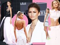 A photo illustration of Zendaya