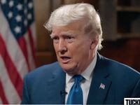 Donald Trump, during an interview with Tucker Carlson, expounds on why he skipped the first Republican presidential debate.