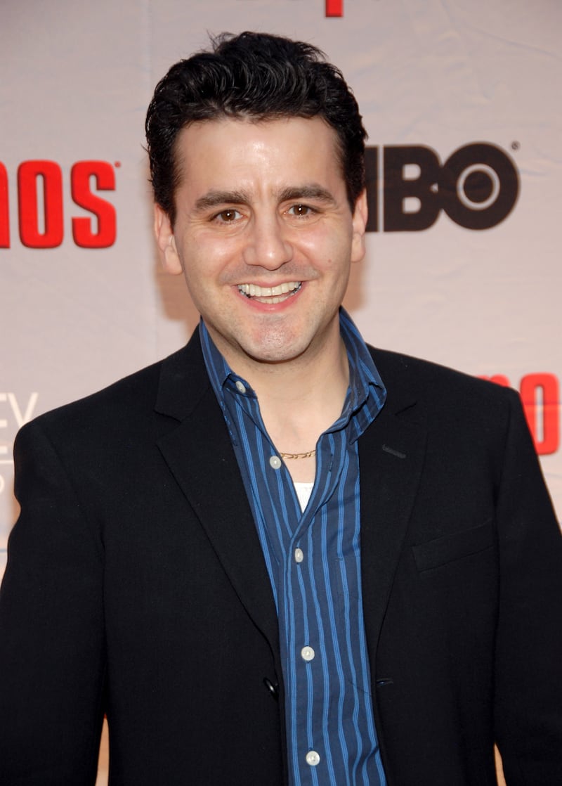 Max Casella poses on the red carpet during "The Sopranos" final season world premiere on March 27, 2007, at Radio City Music Hall in New York City.