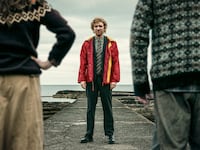 Domhnall Gleeson, Gayle Rankin and Grant O'Rourke appear in The Incomer by Louis Paxton, an official selection of the 2026 Sundance Film Festival.