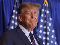 Donald Trump says any donors to Nikki Haley going forward will be “barred from the MAGA camp.”