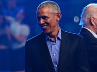 Former President Barack Obama and President Joe Biden