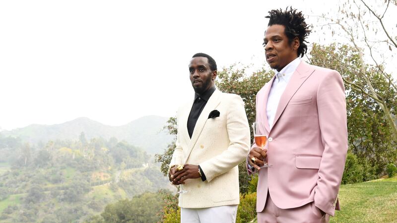 Sean "Diddy" Combs and Jay-Z in 2020.
