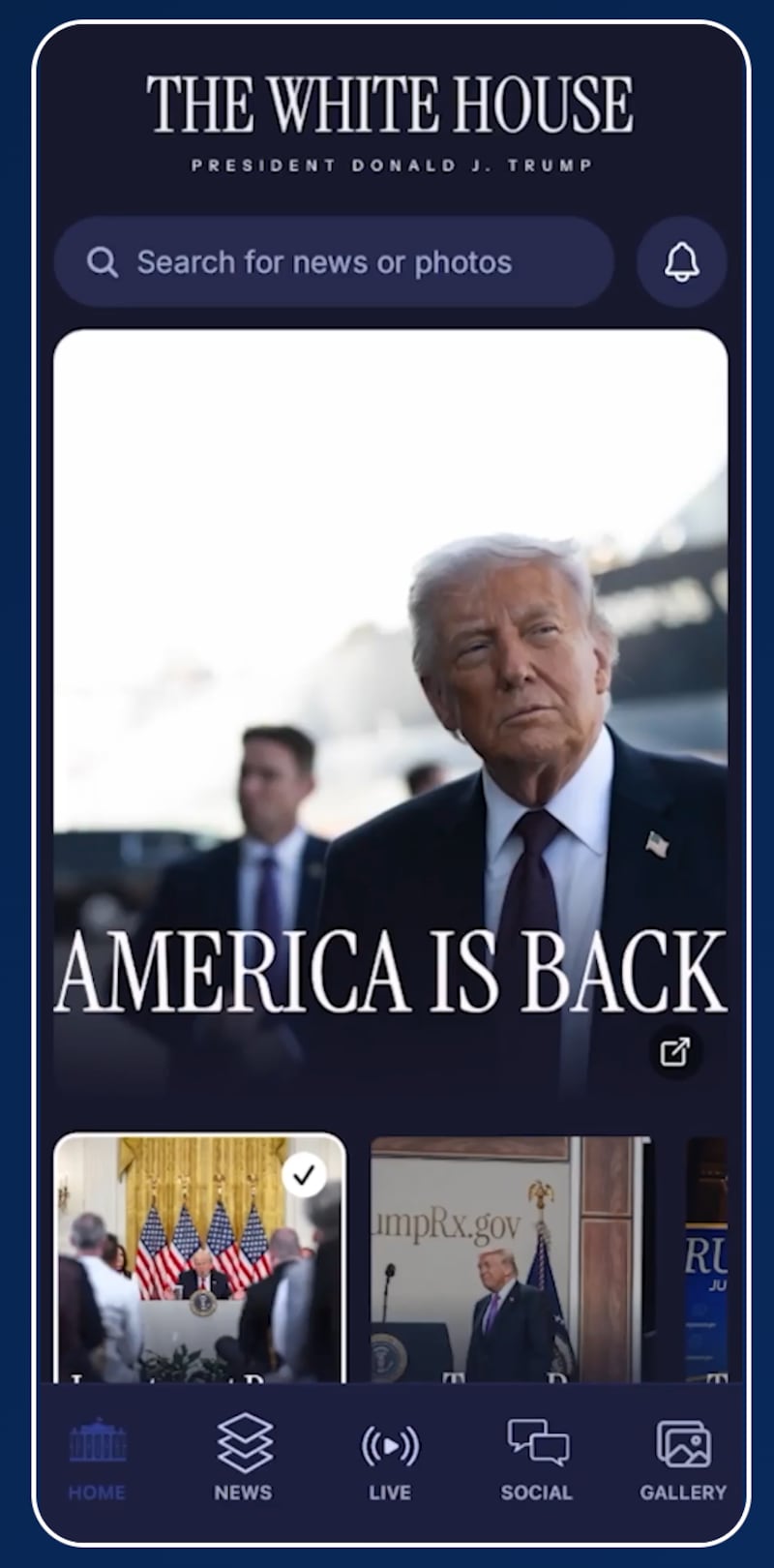 The White House App