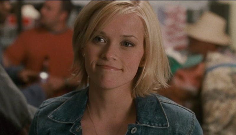 Reese Witherspoon at 26 years old in "Sweet Home Alabama".
