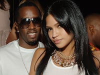 Diddy and Cassie in Las Vegas in 2007