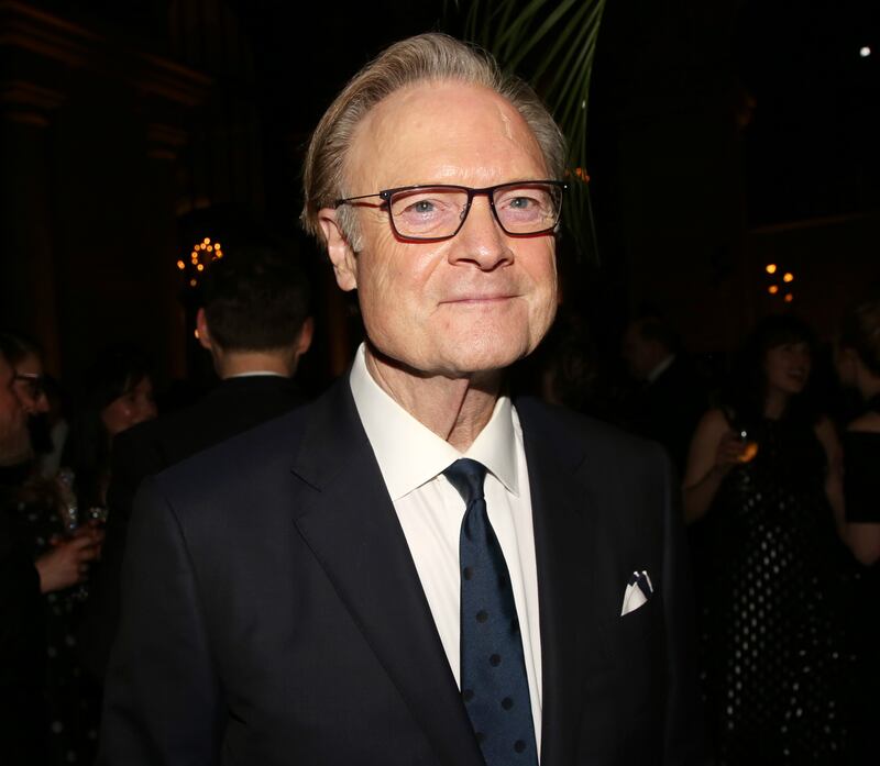 NEW YORK, NEW YORK - APRIL 3: Lawrence O’Donnell attends the opening night afterparty for "Good Night and Good Luck" on Broadway at The New York Public Library on April 03, 2025 in New York City on April 3, 2025 in New York City. (Photo by Bruce Glikas/FilmMagic)
