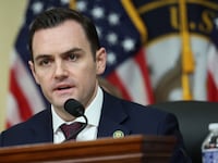 Chairman Mike Gallagher (R-WI) presides over a hearing of the House (Select) Strategic Competition Between the United States and the Chinese Communist Party Committee on Capitol Hill on January 31, 2024 in Washington, DC.