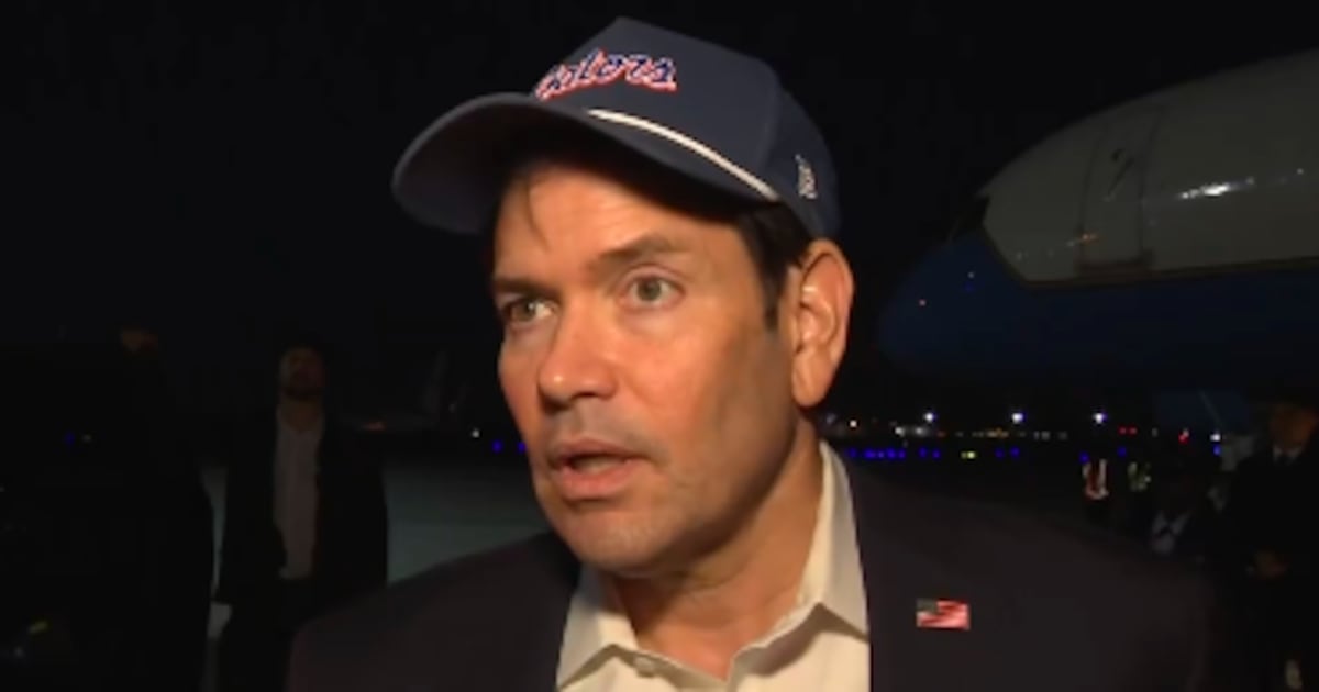Marco Rubio Erupts at Key Ally in Heated Outburst