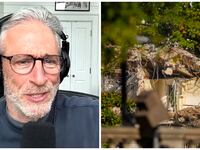 Jon Stewart and East Wing demolition