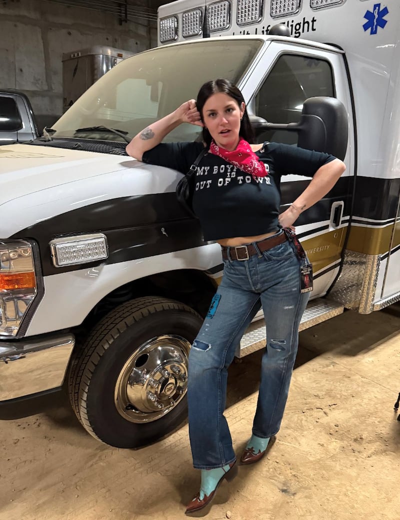 Gracie McGraw wrote that she got “way too skinny” while on Ozempic. Pictured here in May 2025.