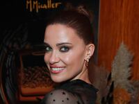 LONDON, ENGLAND - NOVEMBER 28: Genevieve Chenneour attends the VIP launch of 'Christabel's" members club on November 28, 2025 in London, England.