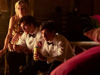 Photo still of Barry Keoghan and Jacob Elordi in 'Saltburn'