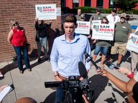 Republican U.S. Senate candidate Sam Brown.