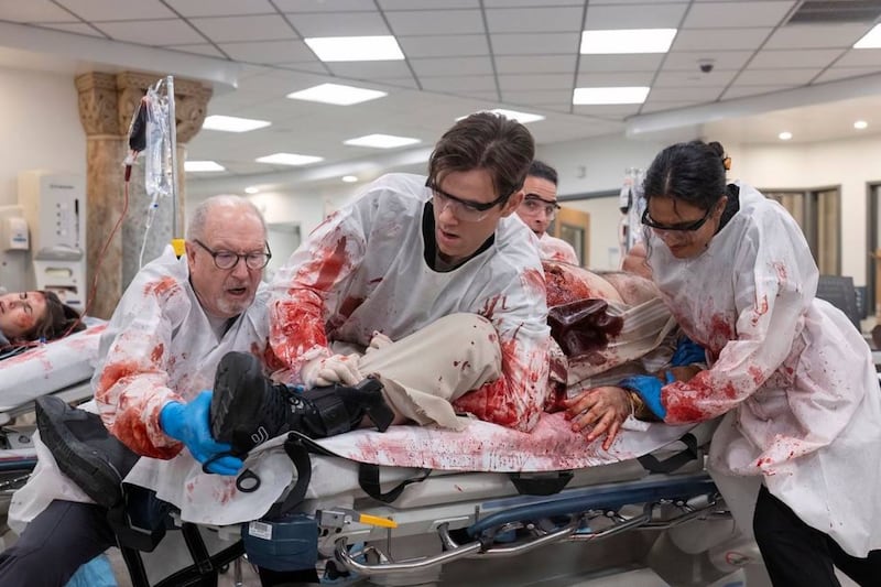 Scene from HBO's The Pitt