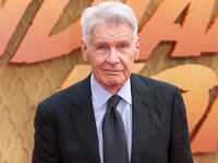 Harrison Ford attends the "Indiana Jones And The Dial Of Destiny" UK Premiere at Cineworld Leicester Square on June 26, 2023 in London, England.