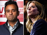 Vivek Ramaswamy and Amy Acton.