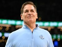 Mark Cuban at a Boston Celtics game in 2024.