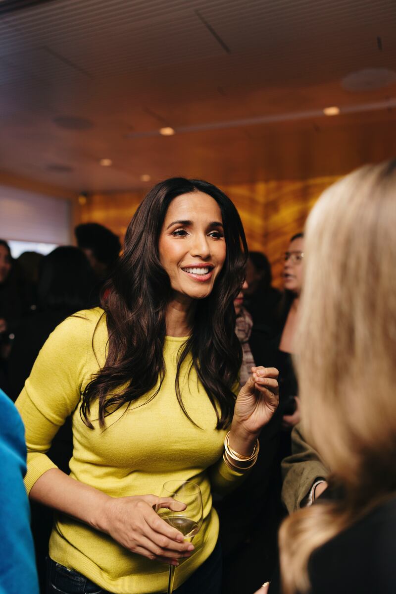 Padma Lakshmi in attendance at the Power 100 luncheon.