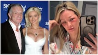 Hugh Hefner and Holly Madison
