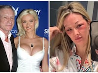 Hugh Hefner and Holly Madison