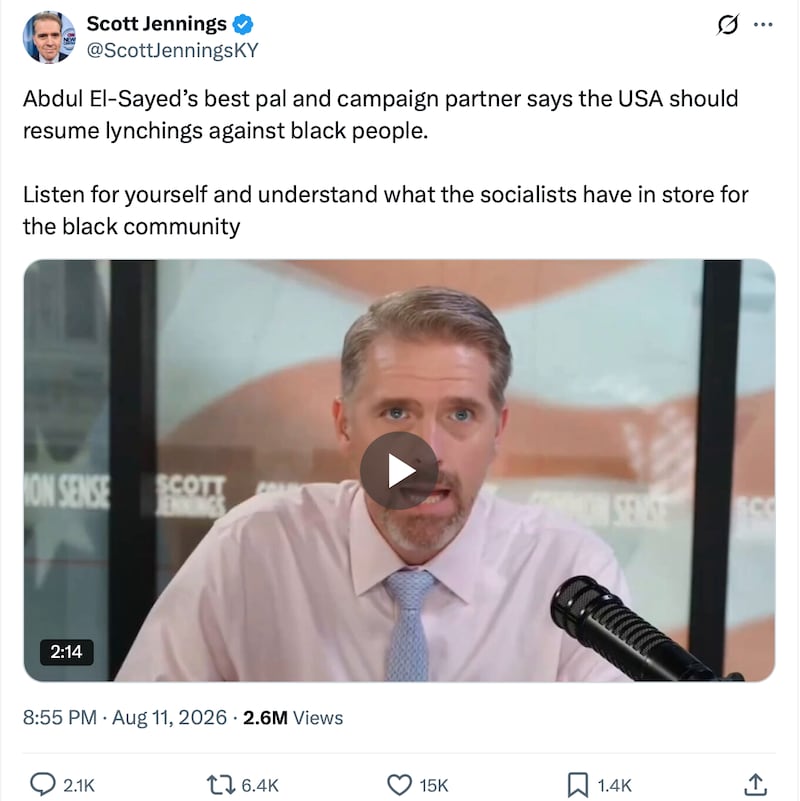 Jennings refused to issue a retraction, according to the defamation lawsuit.