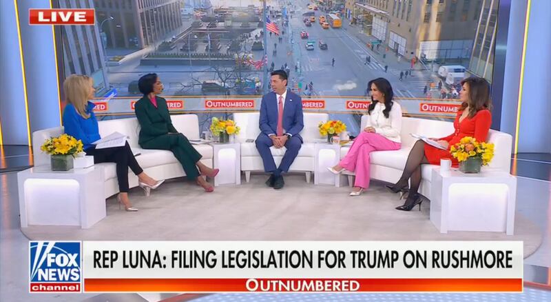 Monday’s panel on “Outnumbered.”