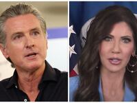Newsom, Noem