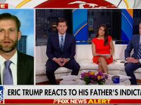 Eric Trump speaks on Fox News.