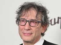 Neil Gaiman attends an LA Gala in Los Angeles in January 2024.