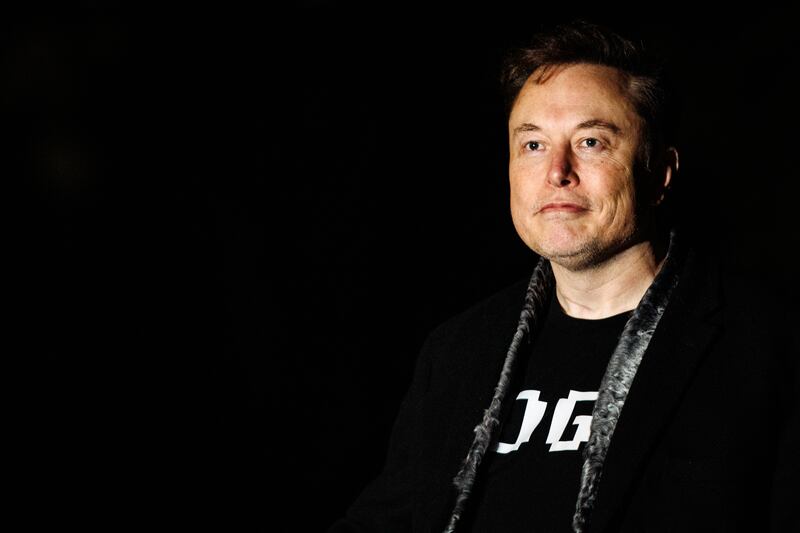 Elon Musk walks to the White House after landing in Marine One on the South Lawn on March 9, 2025 in Washington, DC.