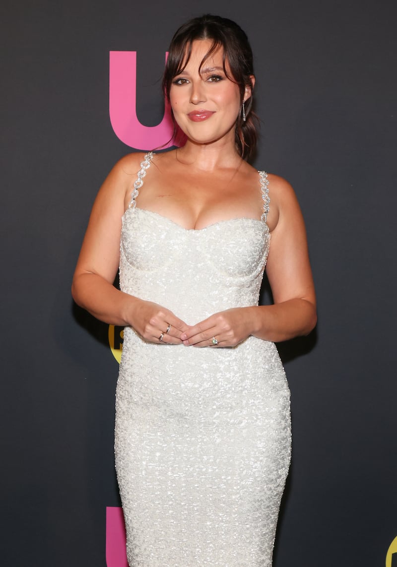 LOS ANGELES, CALIFORNIA - OCTOBER 10: Katie Thurston attends the 2024 Reality TV Stars Of The Year at The Highlight Room on October 10, 2024 in Los Angeles, California. (Photo by Paul Archuleta/Getty Images)