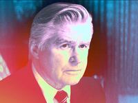 A photo illustration of Treat Williams