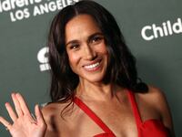 Meghan Markle waving