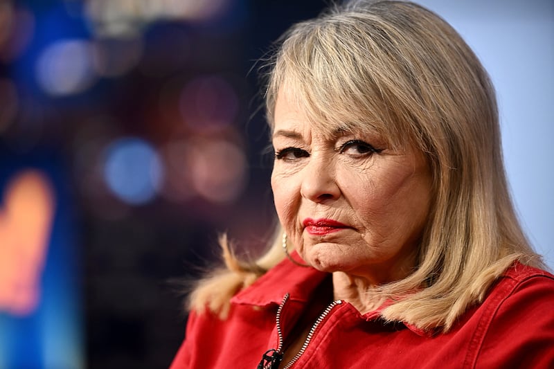 Roseanne Barr called out Trump for refusing to discuss the Epstein files.