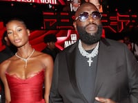 Rick Ross and his girlfriend, Jazzma Kendrick, in June 2026.