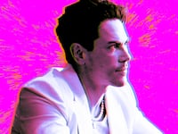 A photo illustration of Tom Sandoval on Bravo’s Vanderpump Rules.