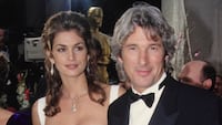 Cindy Crawford and Richard Gere during 65th Annual Academy Awards at Shrine Auditorium in Los Angeles, California, United States, 29th March 1993