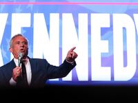 Independent presidential candidate Robert F. Kennedy Jr. speaks at the Libertarian National Convention on May 24, 2024 in Washington