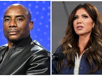 Noem and Charlamagne tha God