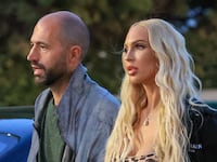 Pregnant 'Selling Sunset' star Christine Quinn steps out with her husband Christian Richard.
