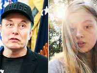 Elon Musk and Vivian Jenna Wilson.